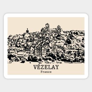 Vézelay - France Magnet